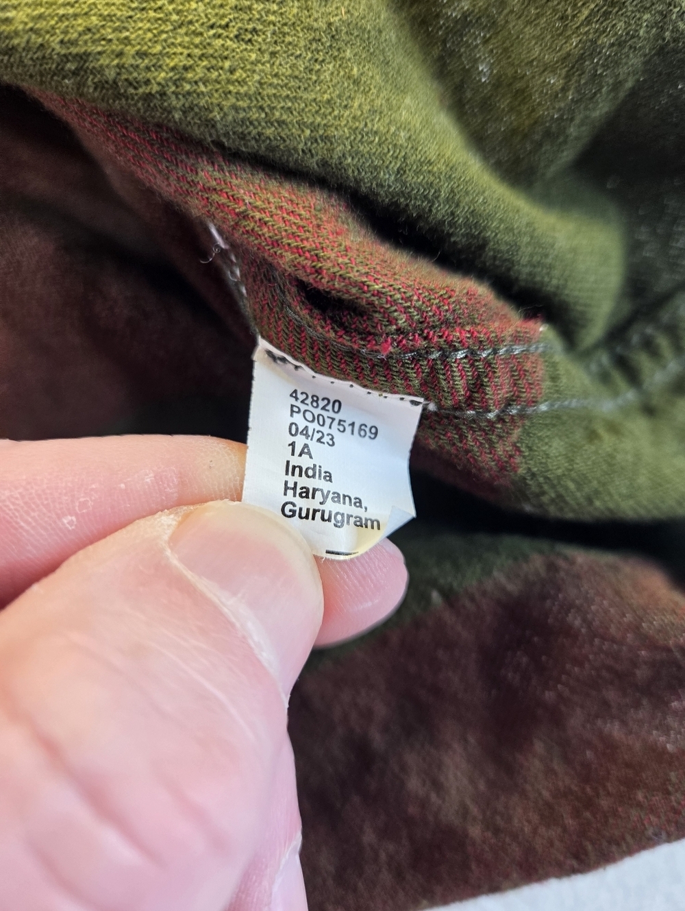 Nightmare on Elm Street Freddy Flannel Shirt Large - Picture 7 of 8